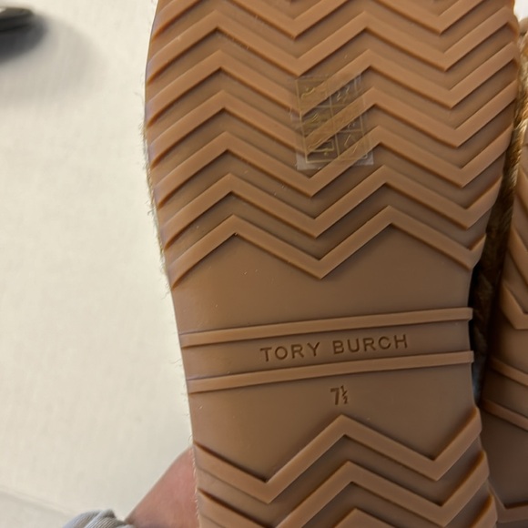 Tory Burch leather slide espadrilles - Picture 4 of 5
